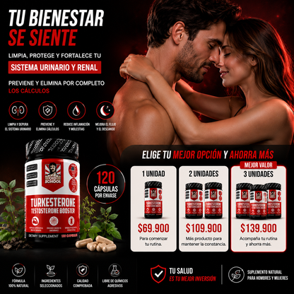 Turkesterone Mas Energía Mejor Rendimiento